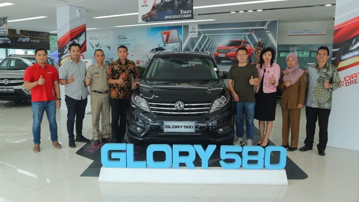 Pengundian pemenang DFSK Glory 580 dilakukan di hadapan notaris dan dilaksanakan di DFSK Pondok Indah, Selasa (7/1/2020)