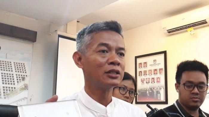 Komisioner KPU, Wakyu Setiawan yang ditangkap KPK dalam operasi OTT