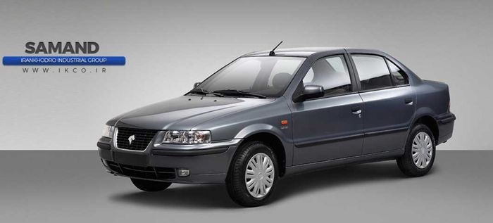 IKCO Samand yang dibangun menggunakan platform Peugeot 405