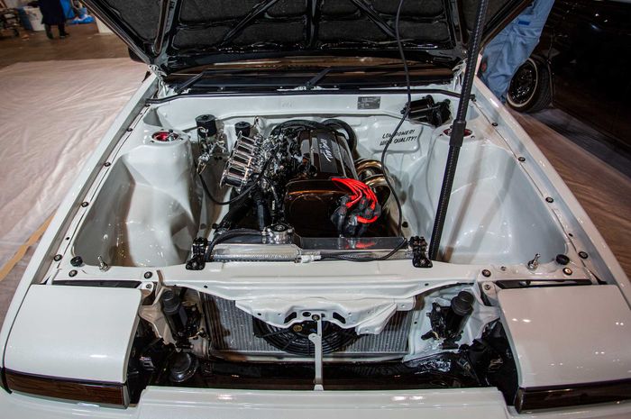 Mesin 4A-GE disimpan rapih di engine bay