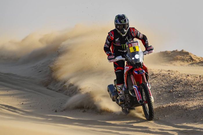 Honda mendominasi tiga besar stage 10 Reli Dakar 2020, sementara Ricky Brabec makin memperlebar keunggulannya di klasemen sementara