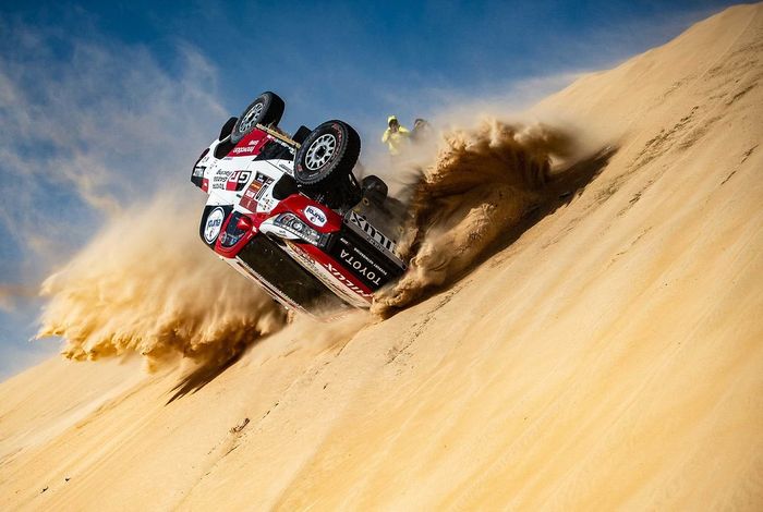 Fernando Alonso crash di stage 10 Reli Dakar 2020