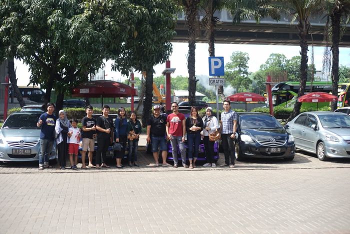 Keseruan touring keluarga anggota TSVC