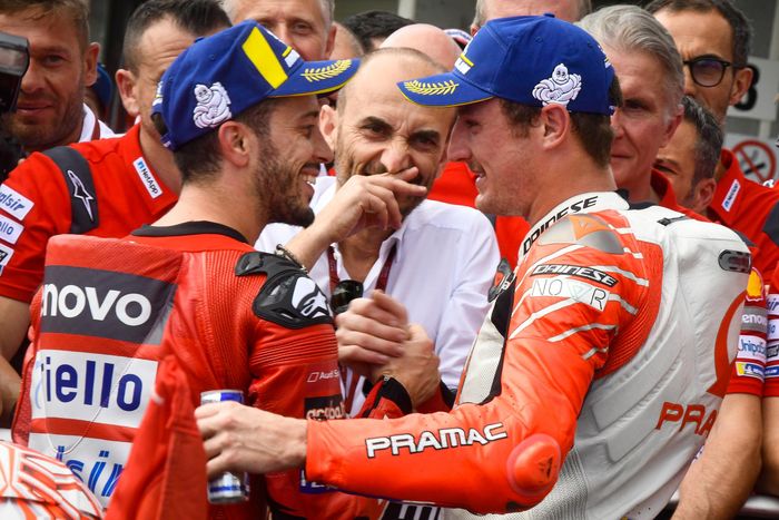 Jack Miller dan Andrea Dovizioso berpeluang jadi rekan setim di 2021