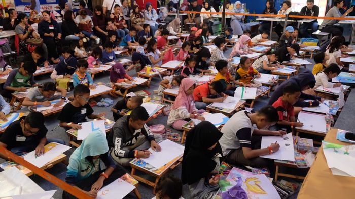 Kegiatan lomba menggambar