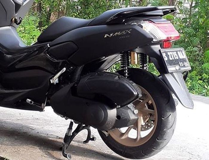 Per sok Supra X125 di Yamaha NMAX yang sudah tabung di NMAX milik Bagus Satria Permana