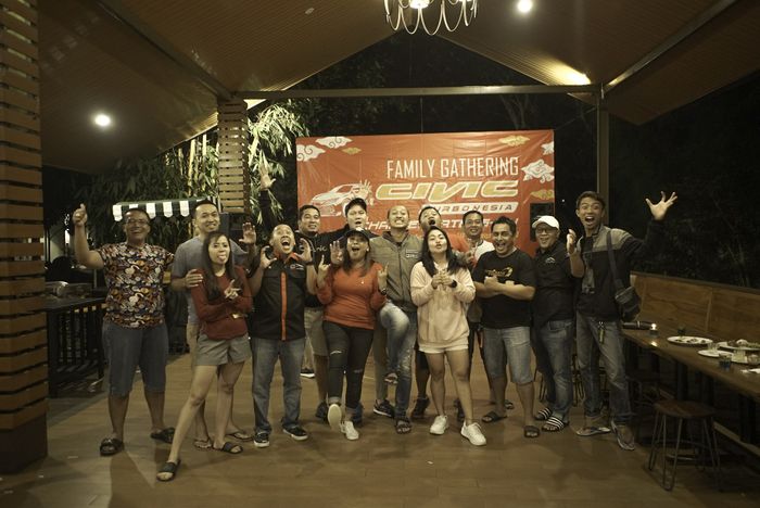 Komunitas Civic Turbonesia Chapter Jateng DIY touring ke Jawa Barat