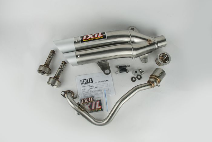 Kelengkapan knalpot Ixil L3X untuk Honda PCX 150