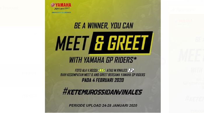 Mau foto bareng Valentino Rossi? Ikut acara ini saja!