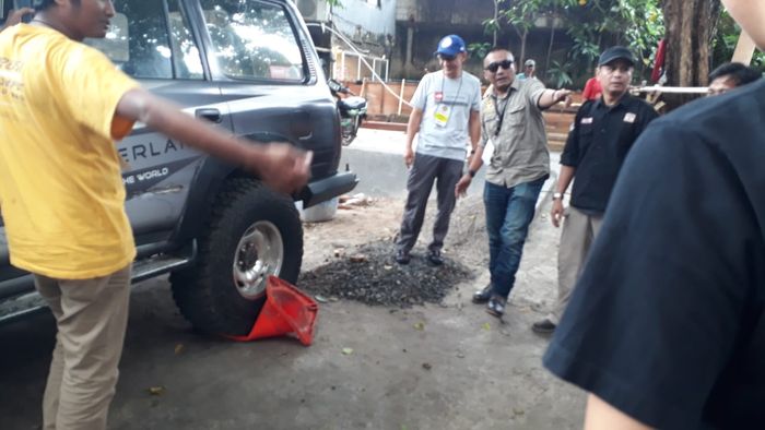 Para peserta Smart Offroading 4X4 Safety Program