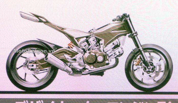 Desain rangka dan mesin V-Twin dari Honda CBR250RR-R