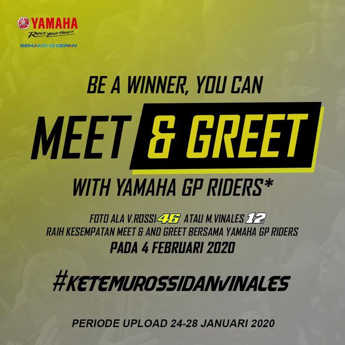 Meet and Greet dengan Valentino Rossi dan Maverick Vinales