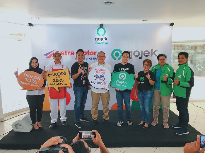 Gojek menjalin kemitraan dengan Astra Motor Jateng