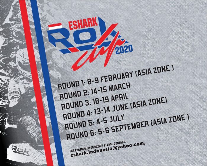 Jadwal Kejurnas Gokart EShark ROK Cup 2020