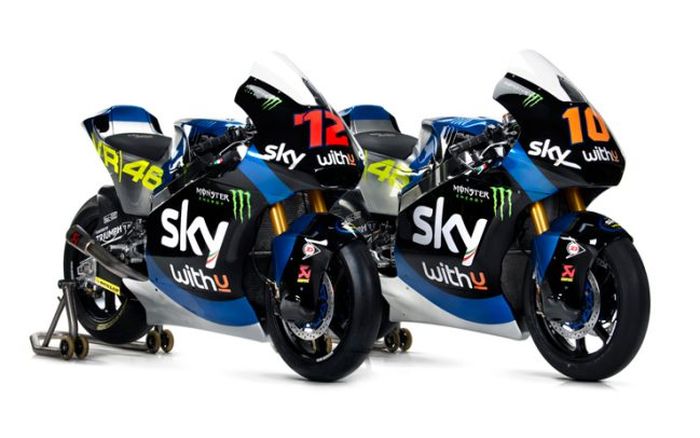 Livery baru di motor Moto2 Sky Racing Team VR46