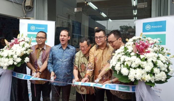 PT Piaggio lndonesia resmikan dealer baru di Rawamangun, Jakarta Timur.