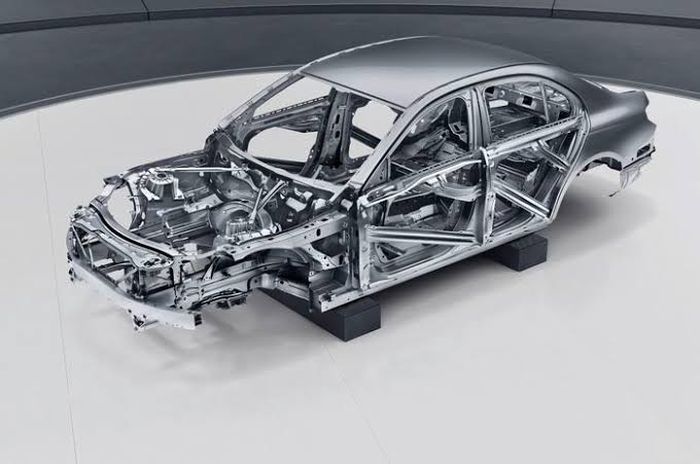 Ilustrasi sasis Monocoque