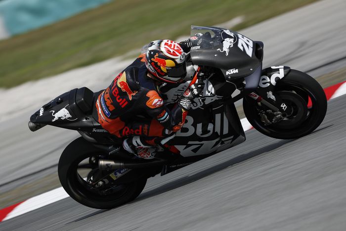 Dani Pedrosa di shakedown test Sepang 2020