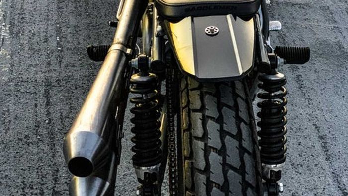 Buntut mungil di belakang