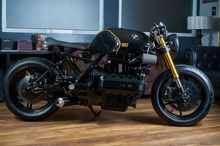 BMW K100 RS cafe racer yang menawan
