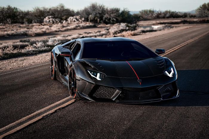 Modifikasi Lamborghini Aventador hasil garapan Mansory