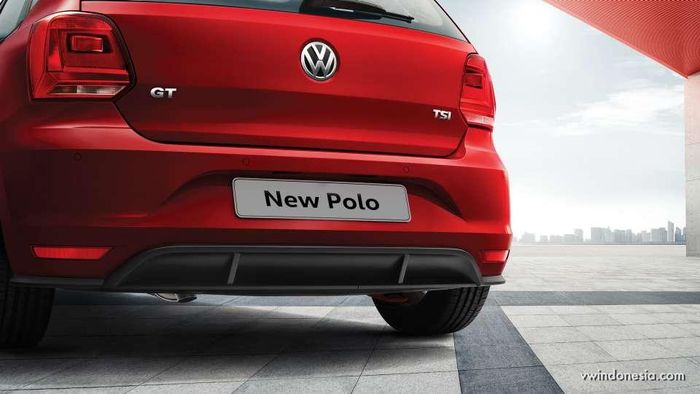Tampak belakang VW New Polo 2020