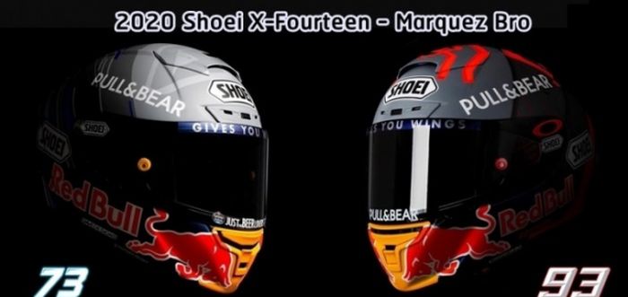 Shoei X-Fourteen yang digunakan Marquez Bersaudara