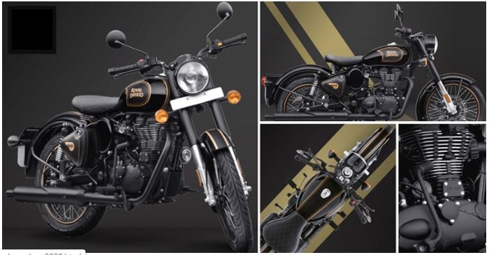 Wujud Royal Enfield Classic 500 Tribute Black Limited Edition