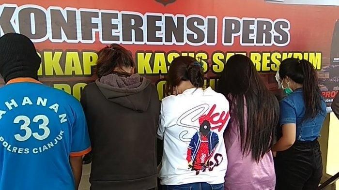 Korban perdangan orang yang dijadikan PSK di Kota Bunga. (Tribun Jabar/Ferri Amiril Mukminin)