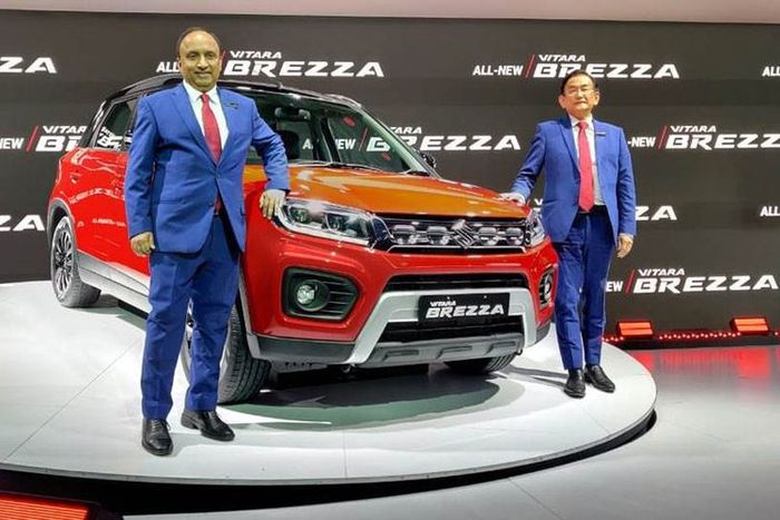 Suzuki Vitara Brezza 2020 di India.