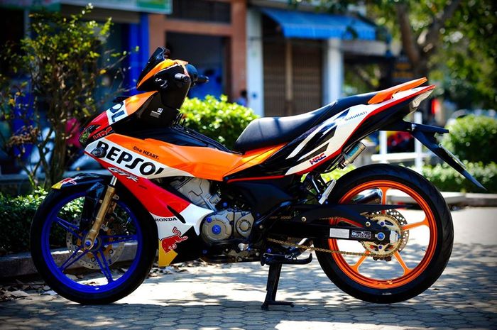 Modifikasi Honda Winner X 150 super keren