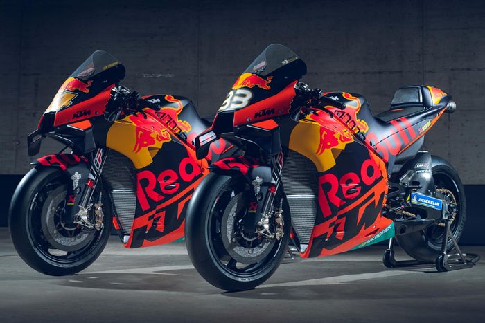 Livery Red Bull KTM Factory Racing di MotoGP 2020