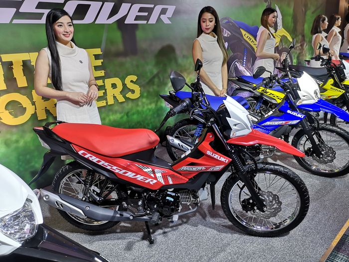 Salah satu pilihan warna Suzuki J Raider Crossover