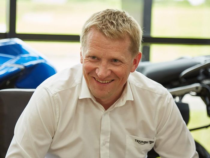 Chief Commercial Officer (CCO) Triumph Motorcycles, Paul Stroud