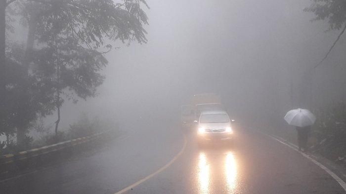 Ilustrasi Jalan Raya Puncak di Bogor saat ini.