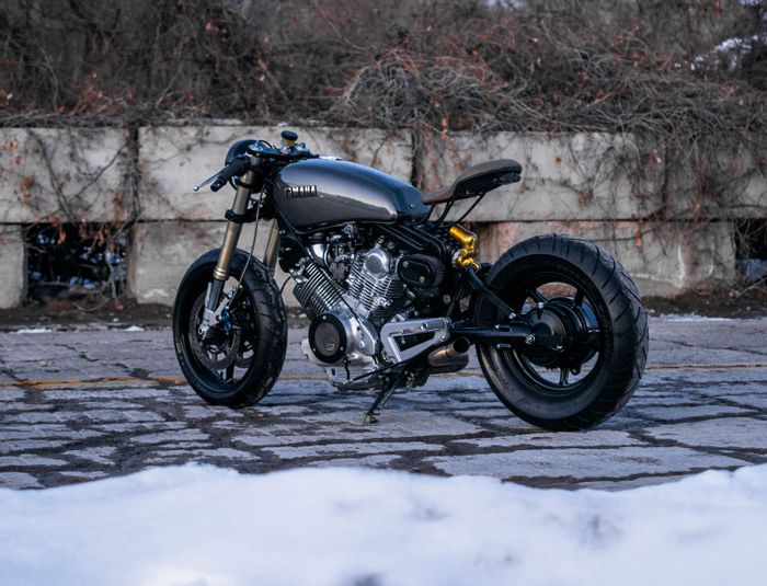 Mesin dapat rebuilt dan muffler baru