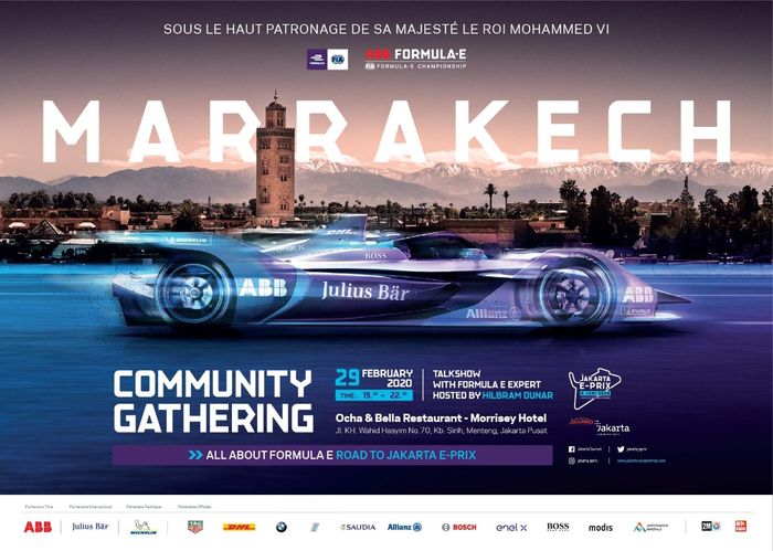 Community Gathering Road to Jakarta E-Prix 2020 yang diselenggarakan OC Formula E Jakarta