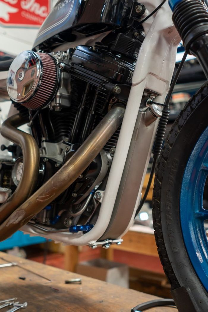 Oil tank-nya ada di bagian down tube