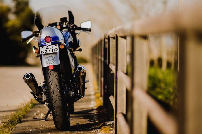 Sebuah cafe racer yang menawan