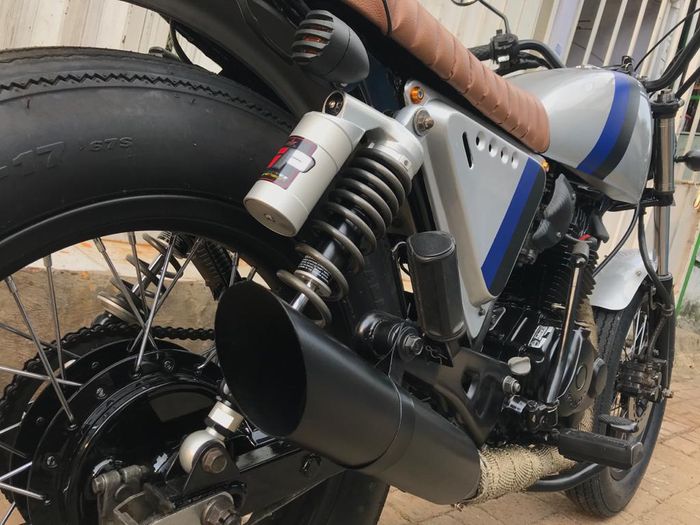 Honda Megapro awalnya monosok dibikin model dua sokbreker 