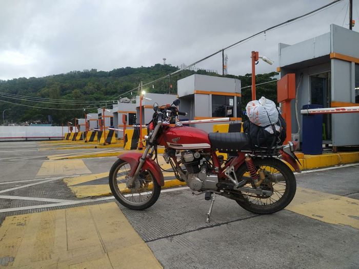 Penampilan Honda CB100 milik Jefry.