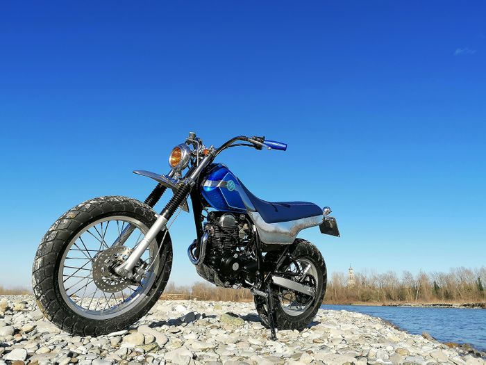 Jadi keren banget Yamaha TW125 ini