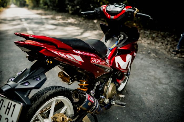 Modifikasi Yamaha MX King 150 yang sporty dan menawan