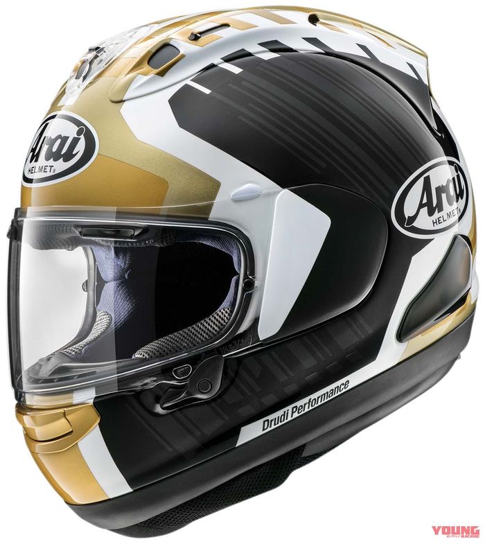 Bentuk samping Arai RX-7X REA V5