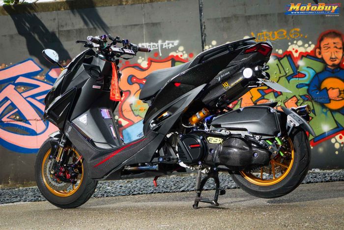 Modifikasi Yamaha Force 155 yang super keren