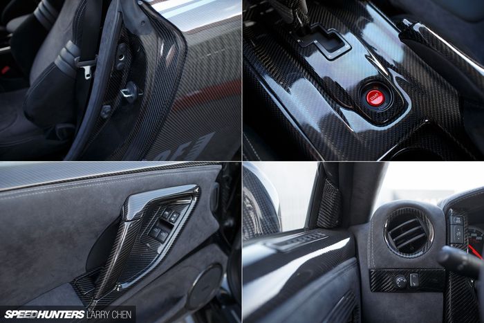 Kabin Nissan GT-R R35 full serat karbon garapan Bulletproof Automotive 