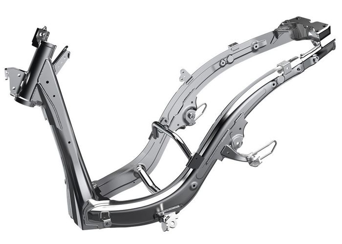  Rangka eSAF (Enhanced Smart Arcitecture Frame) banyak dipakai di motor matic Honda
