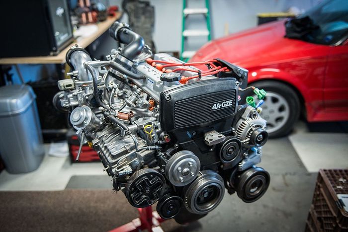 Toyota 4A-GZE supercharger
