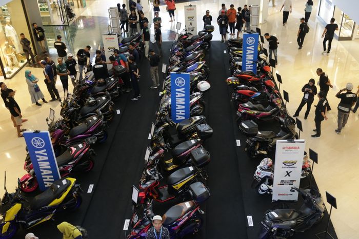 gelaran Customaxi x Yamaha Heritage Built 2020 yang diadakan di The Park Mall, Sabtu (14/03/2020)