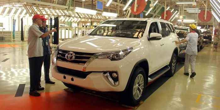 Pabrik Toyota di Indonesia meliburkan pegawainya